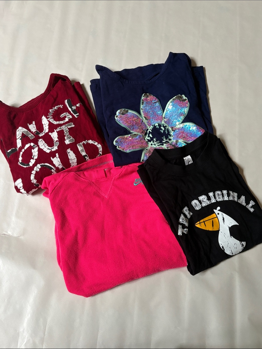 Girls Long sleeve and Shirt sleeve tees 10-12 years - Picture 2 of 6